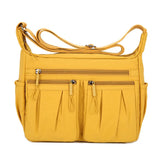 Purpdrank  Creative Large Capacity Shoulder Bags Casual Vintage Crossbody Bags Multifunction Simple Messenger Bag Women Men