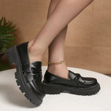 Purpdrank  Plus Size Loafers for Women, Autumn & Spring New Arrivals, Bowknot Mary Jane Shoes, Casual Flat Shoes