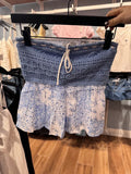 Purpdrank  Floral Crochet Patchwork Tank Tops Women Summer Lace-up Bow Sleeveless Slim Tube Top Preppy Style Sweet Cropped Camisole New