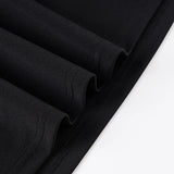 Purpdrank  Vintage Elegant Temperament  Medium Strecth Flower Embroidery A-LINE Slim Skirts