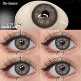 Purpdrank  2Pcs Colored Contact Lenses Purple Big Eyes Yearly Cosplay Blue Green Cosmetic Contact Helloween Soft Makeup Pupils