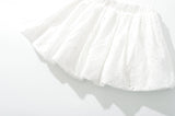 Purpdrank  Ballet Girl White Black Embroidery Hollow Out hole Elastic Low Waist Mini BUD Skirt Women Ball Gown Umbrella Skater Skirts