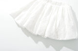 Purpdrank  Ballet Girl White Black Embroidery Hollow Out hole Elastic Low Waist Mini BUD Skirt Women Ball Gown Umbrella Skater Skirts