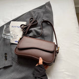 Purpdrank  Irregular Shapes Crossbody Bags For Women Red Lychee Pattern Flap Shoulder Bag Casual Street Simple Fashion Satchels 2025