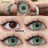 Purpdrank  Pink Colored Contacts Lenses with Myopia Yearly Red Colorcon Cosplay Cosmetic Makeup Pupils Colorful Lens for Eyes