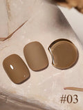Purpdrank  TC 10ML Autumn Winter Mousse Black Chocolate Caramel Coffee Chocolate Gel Nail Polish 2025 Meilad Whitening Tmperament Nail Art