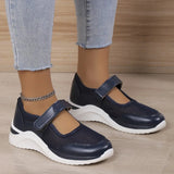 Purpdrank  Trendy Shallow Mouth Single Shoes Autumn Thick Bottom Color Blocked Mesh Breathable Large Size Sports Daily Women's Shoes
