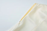 Purpdrank  French Satin Dress Summer New Temperament Elegant Sexy Suspender Skirt Slim Split Skirt