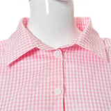Purpdrank  Plaid Two Piece Sets Women Summer Lantern Sleeve Shirt Tops With Wide Leg Shorts Sets Elegant Fashion Casual Loose Female Suit