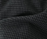 Purpdrank  New Autumn Gray Black Houndstooth Plaid Woollen Mini Skirt Women Ruched High Waist Ball Gown Short Skater Party Femme Skirts