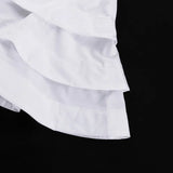 Purpdrank  Elegant Chic Office Lady Loose Pocket Shirt Top Cake Layered Ball Skirt Set Summer Outfits New Women Skirt Two Piece Set