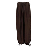 Purpdrank   Autumn New Women's High Waist Drawstring Wide Leg Pants Loose Casual Palazzo Pants Comfy Loungewear Trousers