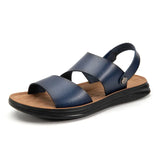 Purpdrank  Comfy Simple Men Summer Peep-toe Youth Beach Shoes Dual-use Beach Slippers Non-slip Man Sandals Quick Dry Mens Wading Aqua Shoes