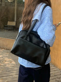 Purpdrank  Vintage Designer Luxury Women Tote Bag Casual Lage Capacity Female Shoulder Bag High Quality PU Leather Ladies Handbags