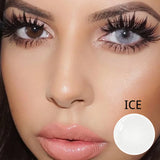 Purpdrank  1 Pair Colored Contact Lenses Natural Look Brown Lenses Beauty Gray Lense Blue Lenses Fast Delivery Green Eye Lenses