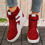 Purpdrank  autumn winter sneakers  High top Platform Sneakers women Casual Wedges shoes Womens Shoes Black Platform Vulcanize Women fashion