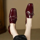 Purpdrank  High Heels Women's Shoes Summer Square Toe Sandals Shallow Elegant Woman Pumps 2025 Designer Brand Fashion Dress Female Zapatos