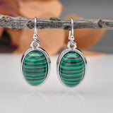 Purpdrank - Bohemian Blue Stone Small Stud Earring for Women Retro Ethnic Earrings Girls Wedding Party Accessories Birthday Gift
