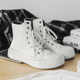 Purpdrank  Luxury Brand Men Motorcycle Boots High Top Shoes Mens Classic Outdoor Ankle Boots High Quality Lace-Up Vulcanize Shoes Sneakers