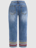 Purpdrank  Women High Waist Wide Leg Pants Hole Straight Pants Jeans Casual Trendy Trousers 2026 Spring Autumn New Denim Trousers
