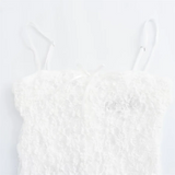 Purpdrank  Summer New Women's Fashion and Elegance Slim Fit Waist versatile Lace Bra Long Strap Dress