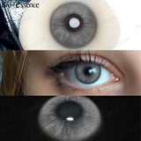 Purpdrank  0~-6.00 Myopia Lenses 1 Pair Colored Contact Lenses with Degree Natural Eye Contact Prescription Lens Free Shipping