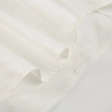 Purpdrank  Sweet Preppy Summer Solid White Short Puff Sleeve Single Breasted Bow Folds Women Shirt