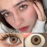 Purpdrank  bingc Colored Contact Lenses for Eyes 1pair Cosplay Prescription for myopia0-800degrees Contact Lenses Yearly Halloween Myopia