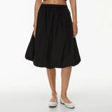 Purpdrank  Women Vintage y2k Aesthetic Bubble Long Skirts High Waisted Lantern Puffy Skirts Summer Ruffle Hem A Line Balloon Skirts