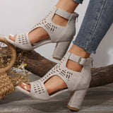 Purpdrank  Women Fish Mouth Platform High Heels Wedges Buckle Slope Sandals Women Shoes Woman Platform High Heels Sandals High Heels