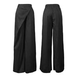 Purpdrank  Office Lady Suit Pants New Fashion High Waisted Wide Leg Floor-Length Urban Casual Commute Trousers For Women