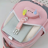 Purpdrank  Fashion Cute Backpack Lightweight Large Capacity School Bag Nylon Material Waterproof School Backpack for Boy Gril