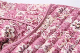 Purpdrank  Autumn and Winter New Printed Cotton Clothing Fashion Trend Jacket for Women
