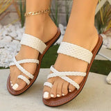 Purpdrank  Beach Shoes Slippers Soft Slides Big Size Slipers Women Rubber Flip Flops Low Sabot Comfort Flat Summer 2025 Hawaiian Hoof Heels