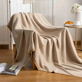 Purpdrank  Nordic Light Luxury Blanket Living Room Nap Sofa Cover Blanket Bedside Decor Travel Office Shawl Knitted Throw Blanket Camping