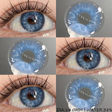 Purpdrank  1pair Color Contact Lenses for Eyes Natural Eye Lens Blue Eye Lenses Brown Lenses Gray Pupils Yearly Green Eye Contacts