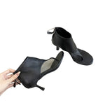 Purpdrank  new fashionable solid color versatile comfortable clip toe high-heeled women's sandals summer party open toe women's shoes