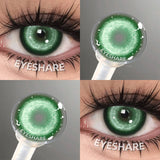 Purpdrank  2Pcs Color Contact Lenses for Eyes Anime Cosplay Colored Lenses Red Lens Blue Multicolored Lenses Cosmetic Beauty Lens