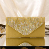Purpdrank  ﻿ Women'S Fashion Bling Shiny Elegant And Fashionable Envelope Clutch Bag Party Wedding Handbag For Women Dinner Bag