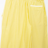 Purpdrank  Summer New Women's Fashion and Elegance Casual Loose Versatile Stripe Print Tie up Waist Straight Leg Pants