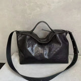 Purpdrank  Commuting Single Shoulder Large Capacity Tote Bags Hand-held Vegetable Basket Crossbody New Fashionable Versatile Bag