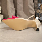 Purpdrank  Beige High Heels Fine Heeled Shoes Roman Style 12cm Stiletto PU Rubber Rome Slides Fabric Super Thin African Shoes High Heels St