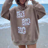 Purpdrank  Bow/Letter/Rainbow Embroidery Oversized Hoodies Women Teen Girl Baggy Top Autumn Long Sleeve Sweatshirts Vintage Loose Pullovers