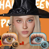 Purpdrank  Ningm Colored Contact Lenses for Eyes 1pair Cosplay Prescription for myopia0-800degrees Contact Lenses Yearly Halloween Myopia