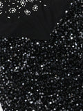 Purpdrank  Sexy black backless sequin summer dress women nightclub rhinestone birthday party dress womens evening short dresses vestidos