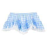 Purpdrank  Y2K Women Lace Mini Skirt Fairy Princess Sexy Low Rise Ruffle A-line Short Skirts Nightclub Party Clubwear Female Clothing