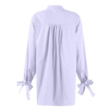 Purpdrank  Elegant Women Shirt Top Elegant Women's Long-sleeved Shirt Collection Versatile Workwear Party Tops Vacation for Stylish