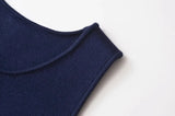 Purpdrank  Women's 2025 Fall Slim Fit Cropped Knit Vest Asymmetrical Ribbed Sleeveless White Sweater Vest for Office Casual Summer Wear