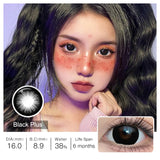 Purpdrank  (0.00~-6.00) Powered Contact Lenses With Grade Big Eyes Color Contact Lens for Eyes Beauty Cosmetic Color Lens 6 Months