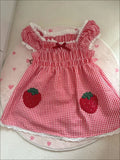 Purpdrank  Japanese Lolita 2000s Sweet Kawaii Camis Harajuku Vintage Print Sleeveless Tops Korean Fashion Plaid Cute T Shirts Women Summer